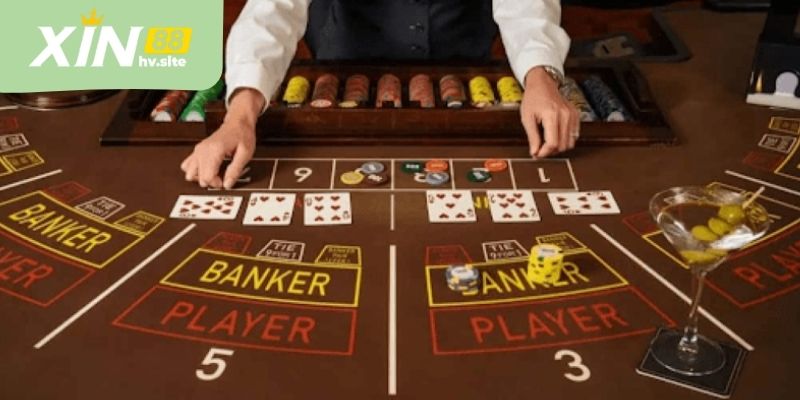 Các cửa cược baccarat online hiển thị trực quan 