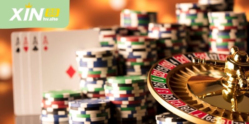 Giao diện casino xin88 với các sảnh live hoạt động liên tục