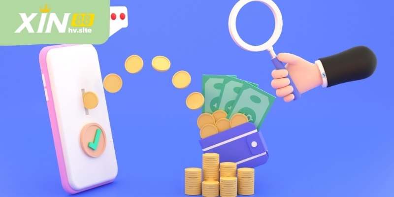 Quy trình nạp rút trình bày rõ ràng từng bước xử lý